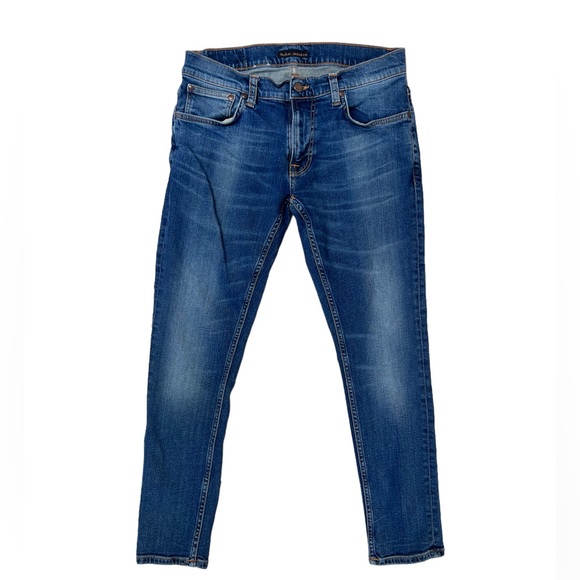 Nude Jeans Co Steady Eddie Tapered Men’s Jean size 34/30 - Picture 2 of 5